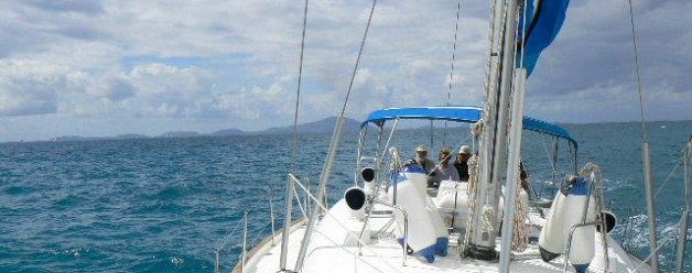 Sailing in the BVI