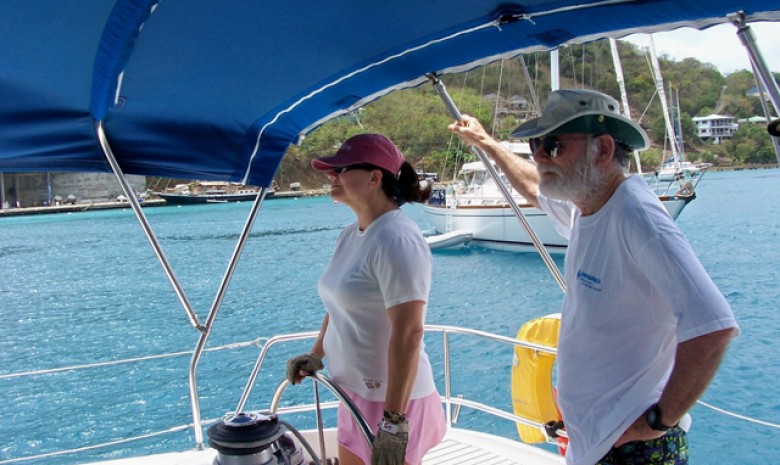 Captain Valerie, At The Helm