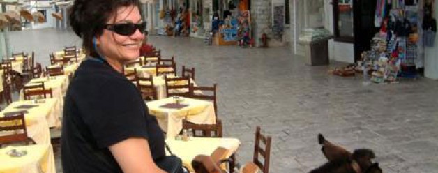 Captain Valerie, Leads On A Donkey