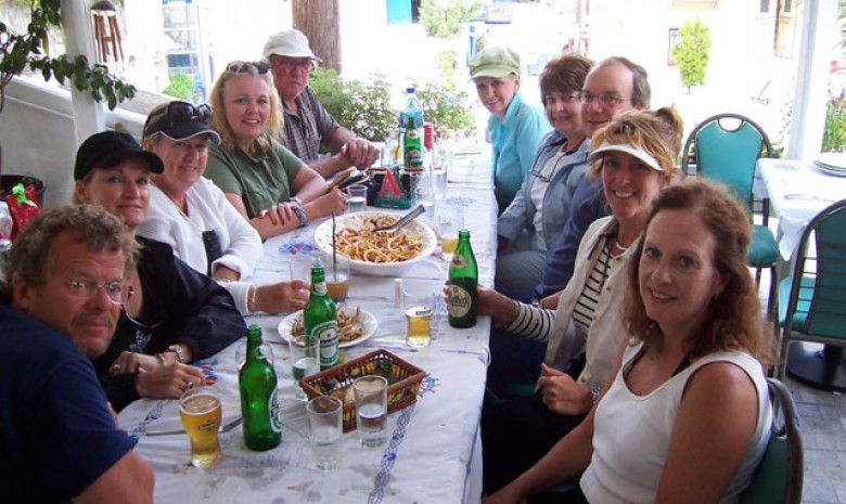 The Group At Ronaldos Kea